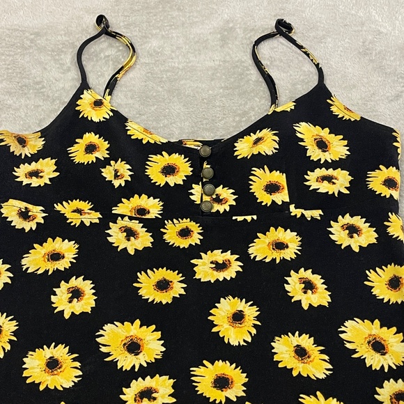 Urban Outfitters Sunflower Dress Size Small Petite - Picture 3 of 11